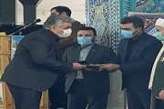فرماندار از رئیس اداره دامپزشکی این شهرستان  تجلیل کرد
