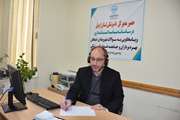 پاسخگویی به سوالات و مشکلات شهروندان در سامانه سامد توسط مدیر کل دامپزشکی استان اردبیل