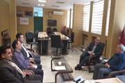 سرپرست اداره کل دامپزشکی استان اردبیل با فرماندار شهرستان بیله سوار دیدار و گفتگو کرد