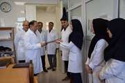 تجلیل از همکاران شاغل در آزمایشگاه مرکزی اداره کل دامپزشکی استان اردبیل