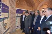 حضور سرپرست اداره کل دامپزشکی استان در مراسم افتتاح نمایشگاه «قاب توسعه» در اردبیل 