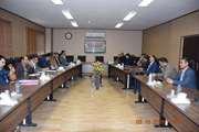 هفتمین جلسه کارگروه تخصصی، بررسی و خبر دفتر مرکزی حراست سازمان دامپزشکی در اردبیل برگزار شد