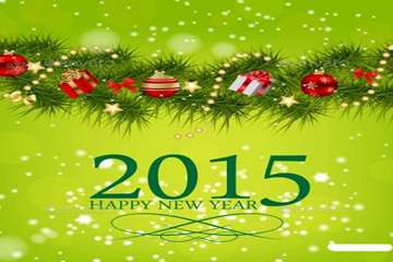 تبریک آغاز سال 2015  میلادی به هموطنان مسیحی