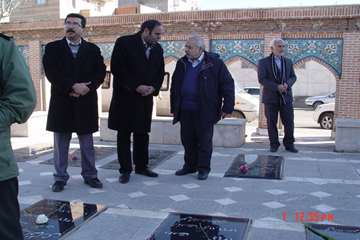 حضور مدیر کل دامپزشکی استان اردبیل در مراسم میهمانی لاله ها 