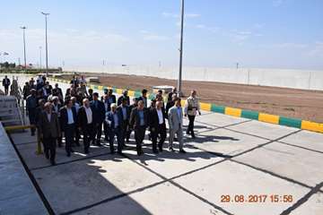 افتتاح یکی از بزرگترین و مجهزترین کشتارگاه صنعتی طیور کشور در اردبیل با حضور دکتر عباسی مدیر کل دفتر