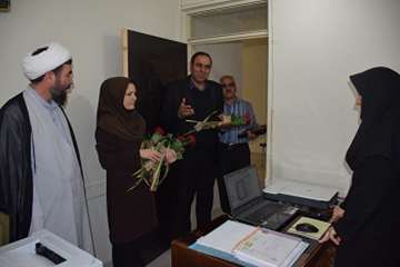 گزارش تصویری تجلیل از بانوان همکار با حضور مدیر کل دامپزشکی و مسئول نمایندگی ولی فقیه اداره ل دام÷زش