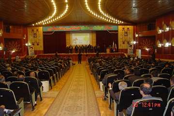 تجلیل از جانبازان اداره کل دامپزشکی استان اردبیل همگام با سایر ادارات استان در سالن ولایت سپاه حضرت 