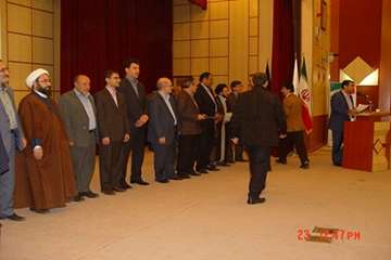 تجلیل از جانبازان اداره کل دامپزشکی استان اردبیل همگام با سایر ادارات استان در سالن ولایت سپاه حضرت 