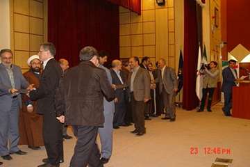 تجلیل از جانبازان اداره کل دامپزشکی استان اردبیل همگام با سایر ادارات استان در سالن ولایت سپاه حضرت 