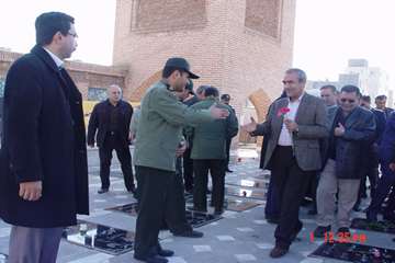 حضور مدیر کل دامپزشکی استان اردبیل در مراسم میهمانی لاله ها 