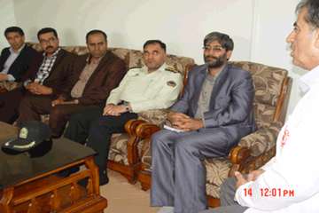 بازدید دادستان اردبیل از مجتمع صنعتی گوشت اردبیل در معیت مدیر کل دامپزشکی استان و اعضا مدیریت پیشگیر