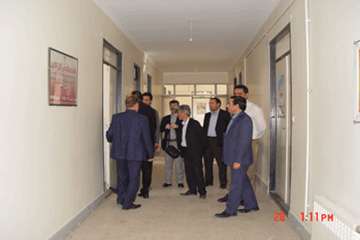 دیدار مدیر کل دامپزشکی استان اردبیل با همکاران اداره دامپزشکی شهرستان پارس آباد به روایط تصویر