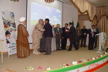 تجلیل از جانبازان اداره کل دامپزشکی استان اردبیل همگام با جانبازان سازمان جهاد کشاورزی استان در سالن