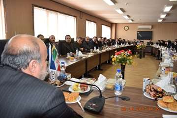 مراسم بزرگداشت 14 مهر ماه روز ملی دامپزشکی و تجلیل از بازنشستگان با حضور فرماندار محترم شهرستان اردب