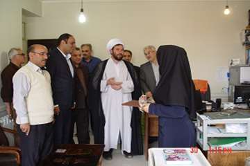 تجلیلی از همکاران شاغل خانم در اداره کل دامپزشکی استان اردبیل به مناسبت میلاد حضرت فاطمه زهرا(س) و ر