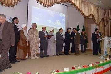 تجلیل از جانبازان اداره کل دامپزشکی استان اردبیل همگام با جانبازان سازمان جهاد کشاورزی استان در سالن