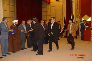 تجلیل از جانبازان اداره کل دامپزشکی استان اردبیل همگام با سایر ادارات استان در سالن ولایت سپاه حضرت 