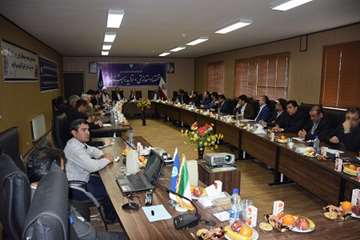 جلسه شورای اداری اداره کل دامپزشکی استان اردبیل به ریاست دکتر مهدی خلج رییس سازمان دامپزشکی کشور به 