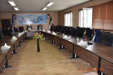 تجلیل از بانوان همکار اداره کل دامپزشکی استان اردبیل به مناسبت هفته عفاف و حجاب 1398/04/19
