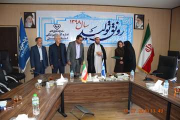 تجلیل از بانوان همکار اداره کل دامپزشکی استان اردبیل به مناسبت هفته عفاف و حجاب 1398/04/19