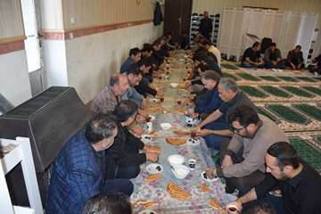 برگزاری زیارت عاشورا در نمازخانه اداره کل دامپزشکی استان اردبیل