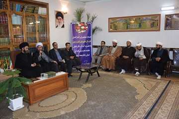 دیدار مدیران و کارکنان اداره کل دامپزشکی استان اردبیل با نماینده ولی فقیه و امام جمعه اردبیل روز دوش