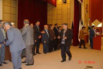 تجلیل از جانبازان اداره کل دامپزشکی استان اردبیل همگام با سایر ادارات استان در سالن ولایت سپاه حضرت 