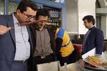گزارش بازدید مشترک تیم کارشناسی دامپزشکی، تعزیرات حکومتی و بهداشت محیط از رستورانها، مجتمع های خدمات