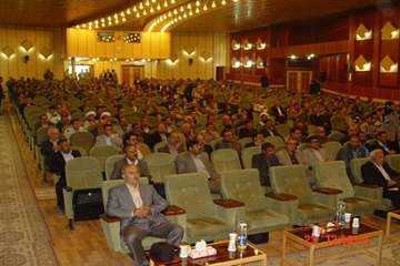 تجلیل از جانبازان اداره کل دامپزشکی استان اردبیل همگام با سایر ادارات استان در سالن ولایت سپاه حضرت 