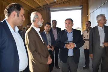 بازدید رئیس سازمان دامپزشکی کشور از کشتارگاه صنعتی طیور آرتا پروتئین اردبیل در روز چهارشنبه 20 اردیب