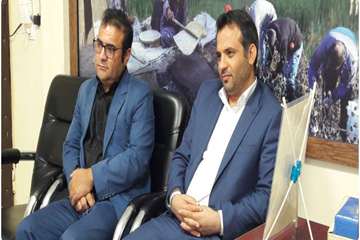 مراسم معارفه سرپرست دامپزشکی شهرستان اصلاندوز در محل فرمانداری شهرستان  98/07/03